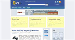 Desktop Screenshot of lomsel.pl