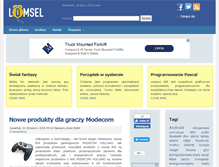 Tablet Screenshot of lomsel.pl