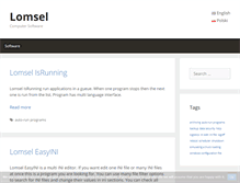 Tablet Screenshot of lomsel.net